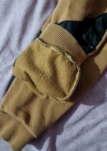 Erkek Çocuk Kahverengi Kapüşonlu Eşofman Takımı - Görsel 13