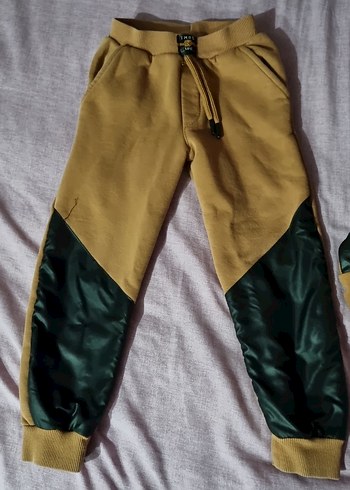 Erkek Çocuk Kahverengi Kapüşonlu Eşofman Takımı - Görsel 8