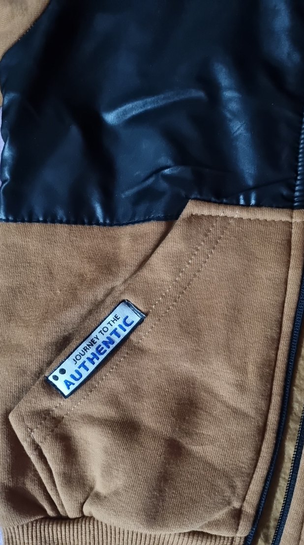 Erkek Çocuk Kahverengi Kapüşonlu Eşofman Takımı - Görsel 4