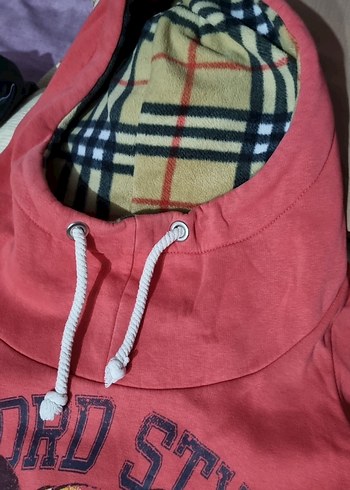 Kız Çocuk Kapüşonlu Baskılı Sweatshirt - Görsel 2