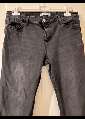 Mango İspanyol Antrasit Kadın Kot Pantolon - Görsel 2
