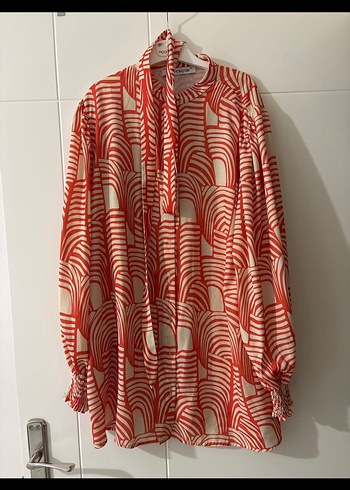 Kadriye Baştürk Bohem Tarzı Turuncu Bağcıklı Kadın Takım - Görsel 2