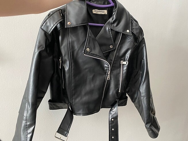 Oversize deri mont