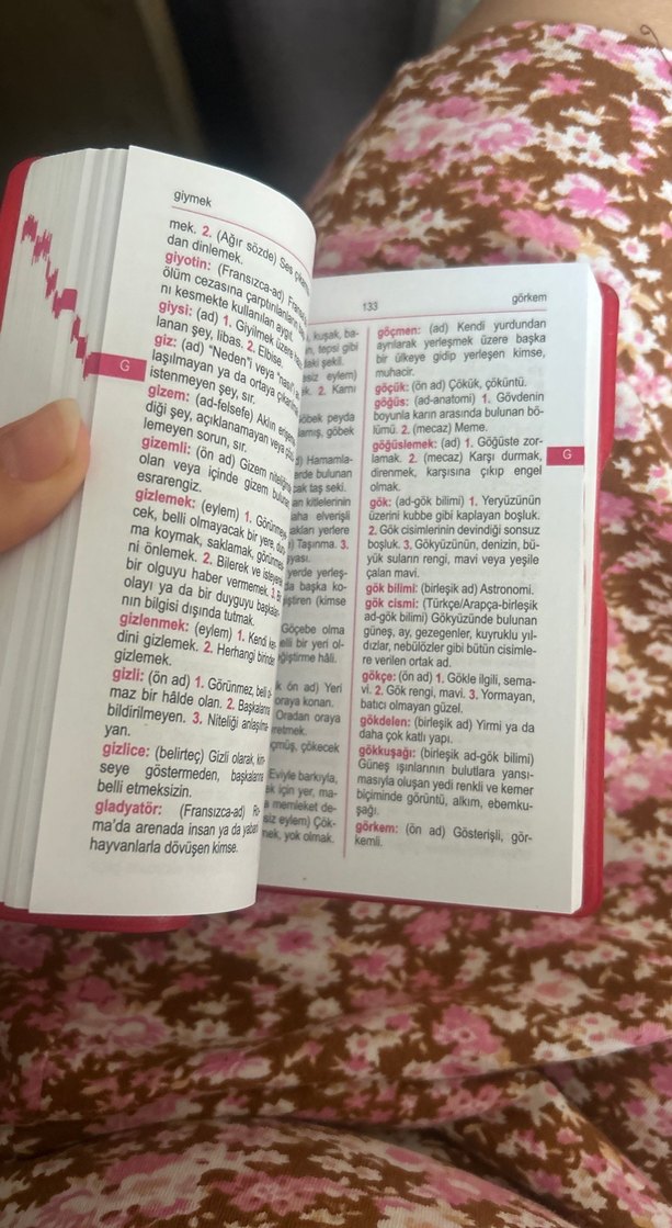 Türkçe Sözlük Yeni Baskı - TDK Güncel - Görsel 3