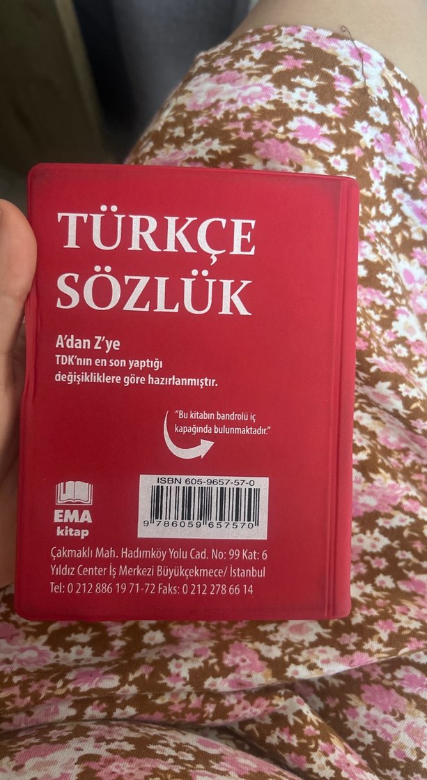 Türkçe Sözlük Yeni Baskı - TDK Güncel - Görsel 2