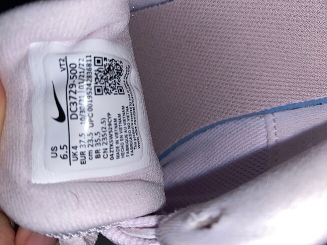 37 Beden pembe Renk Nike Kadın Ayakkabı