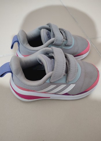 Adidas Kız Çocuk Gri Sneakers Velcro