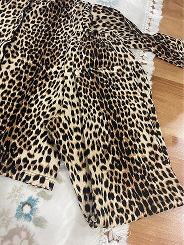 xl Beden kahverengi Renk Pijama takımı