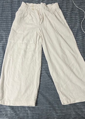 Stradivarius Culotte Keten Pantolon