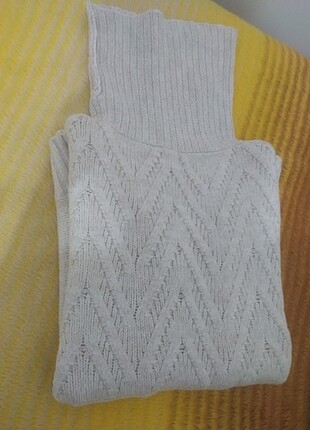 Örgü tunik kazak