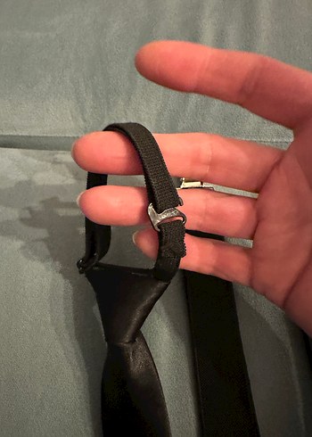 Beyaz ve Siyah Klasik Erkek Askıları ve Kravatlar - Görsel 2