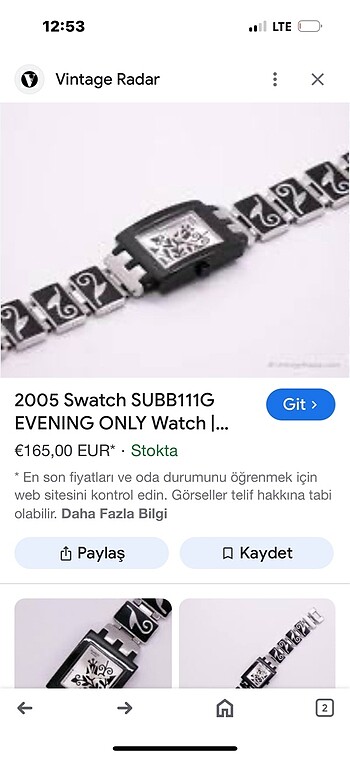 Swatch kol saatı