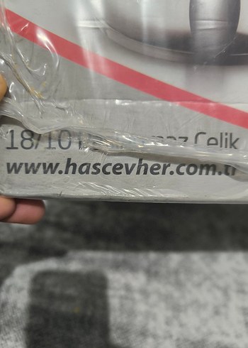 Çelik Tencere Seti 8 parça hascevher marka - Görsel 6