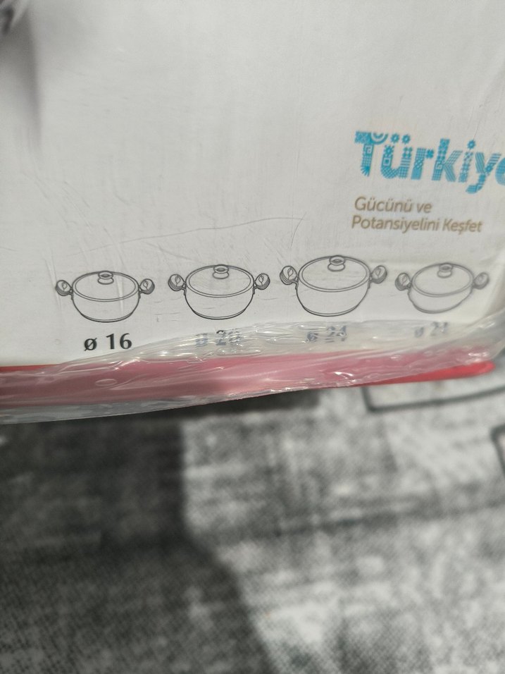 Çelik Tencere Seti 8 parça hascevher marka - Görsel 5