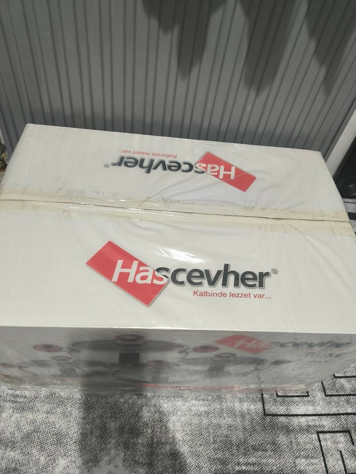 Çelik Tencere Seti 8 parça hascevher marka - Görsel 4