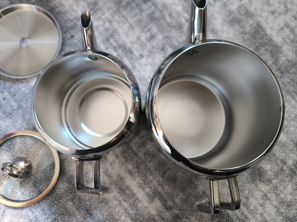 2 adet bambum Çelik kendinden süzgecli çay - Görsel 5