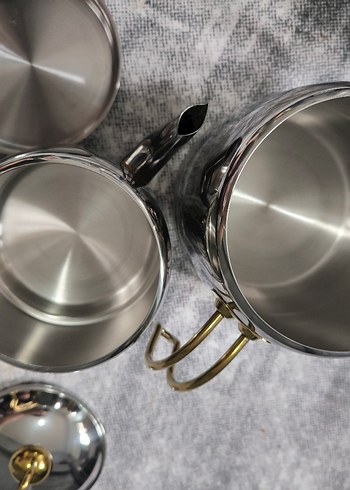 2 adet bonera Çaydanlık Seti Jumbo boy - Görsel 8