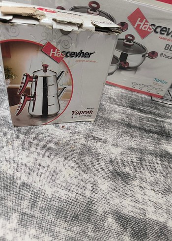 Hascevher mini Çelik Çaydanlık takımı sıfır - Görsel 3