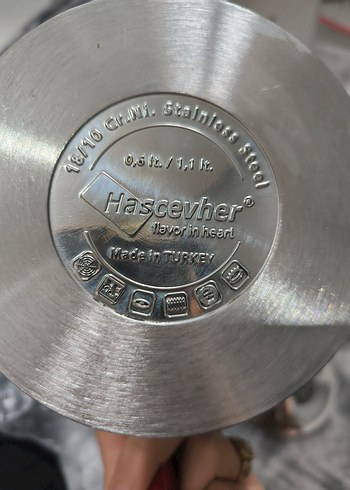 Hascevher mini Çelik Çaydanlık takımı sıfır - Görsel 8