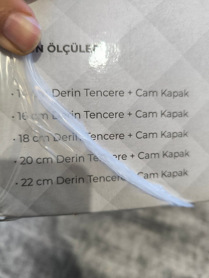 CVS 10 parça çelik tencere seti sıfır kutulu - Görsel 2