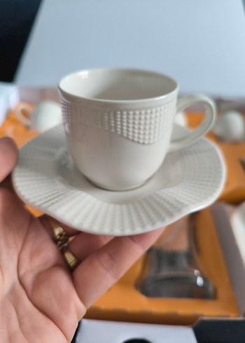 Kütahya porselen 18 parça çay/kahveseti - Görsel 5