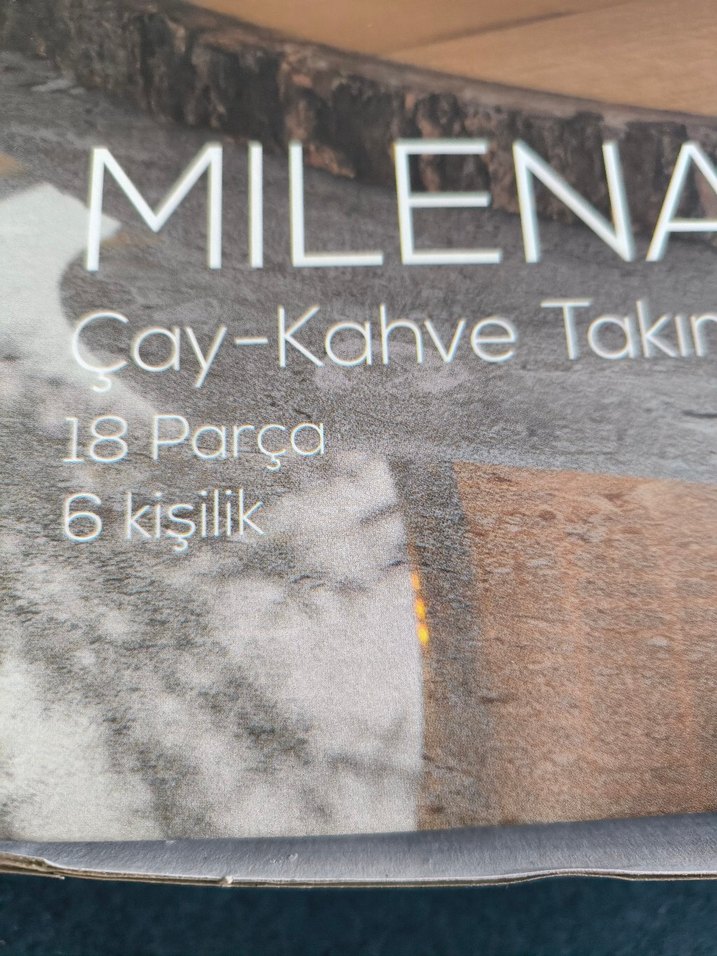 Kütahya porselen 18 parça çay/kahveseti - Görsel 3