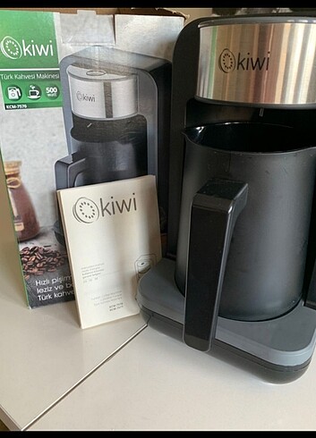 Kiwi türk kahve makinesi yeni sıfır kutulu