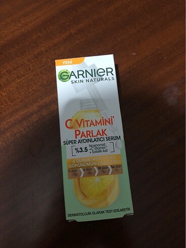 Garnier Super Aydınlatıcı Serum C vitamini