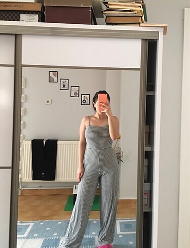 Bershka Sırt dekolteli tulum