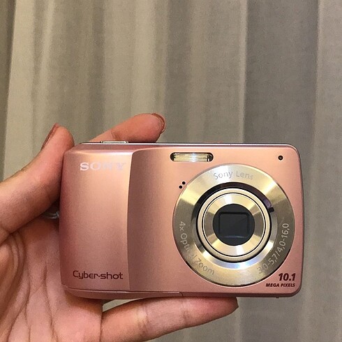 sony cyber shot 10.1 megapiksel dsc s3000 pembe