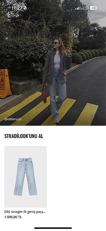 m Beden mavi Renk Stradivarius D92 Açık Mavi Jean