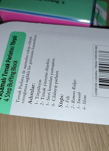 4 aşamalı tırnak törpüsü - Görsel 3