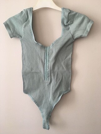 Turkuaz renk bodysuit