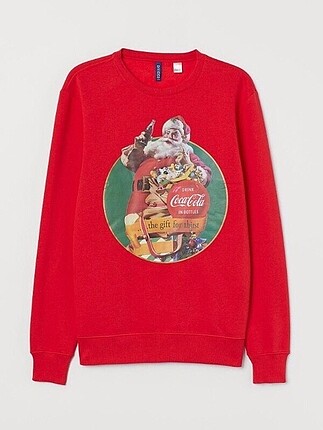 Hm Coca Cola K rm z Sweatshirt Sweat H M Sweatshirt 20 ndirimli Gardrops