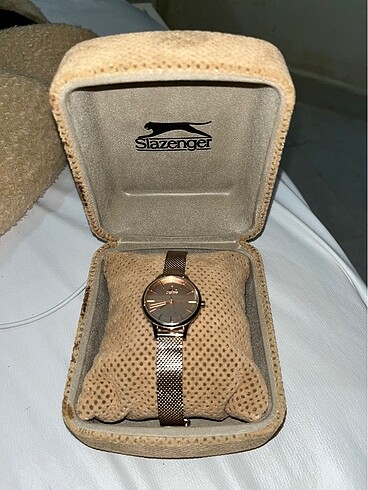 Slazenger rose gold saat