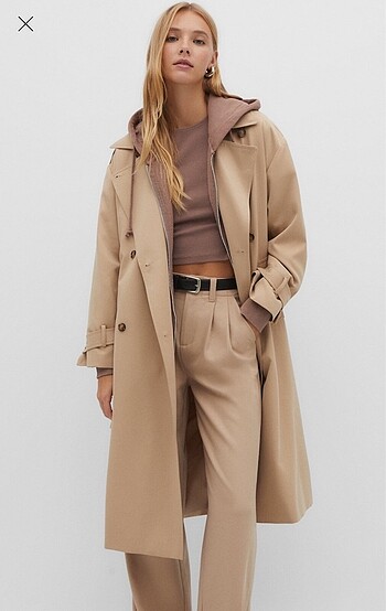 Stradivarius Stradivarius Trençkot Astarlı