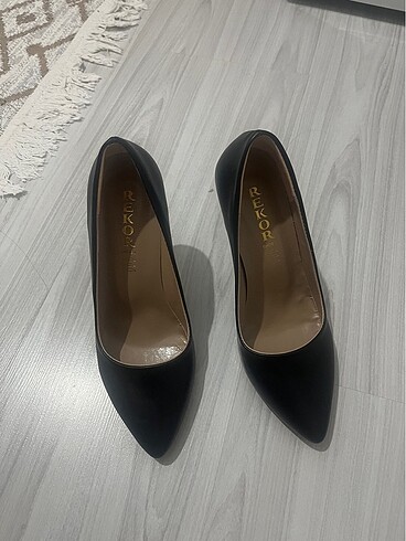 Diğer Siyah Stiletto İnce 10cm Topuklu Ayakkabı
