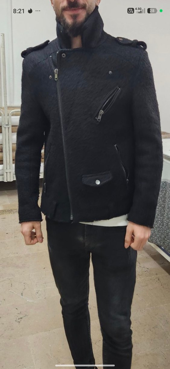 Siyah Fermuarl h&m marka s beden - Görsel 4