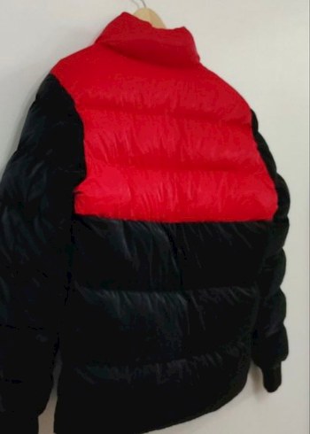 Kırmızı Siyah Düğmeli erkek Kış Ceketi - Görsel 3