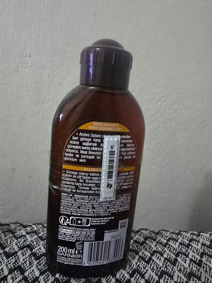 Garnier Ambre Solaire Bronzlaştırıcı Yağ - Görsel 3