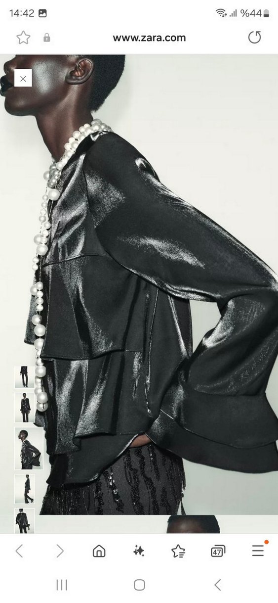 Zara s beden etıketli - Görsel 4