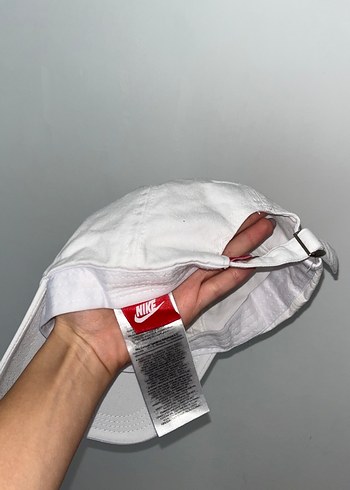 Nike Beyaz Pamuklu Basic Kadın Şapka Nıke