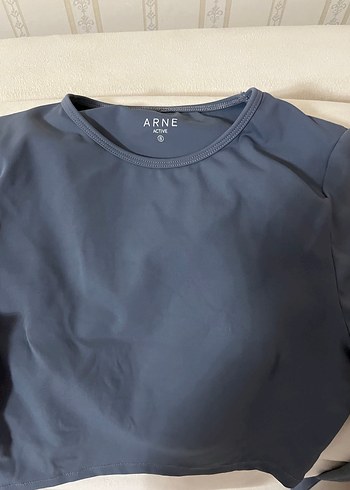 Mavi Uzun Kollu sporcu bluzu - Görsel 2