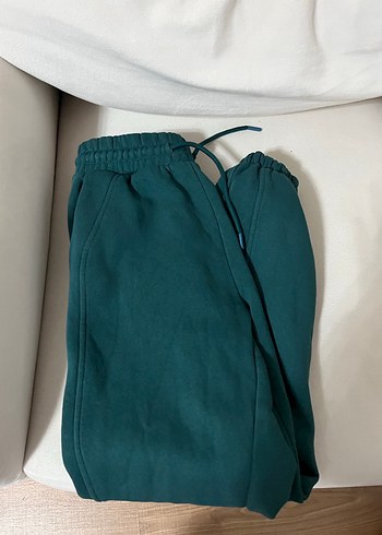 Kadın Yeşil  Rahat Eşofman Altı - Görsel 3