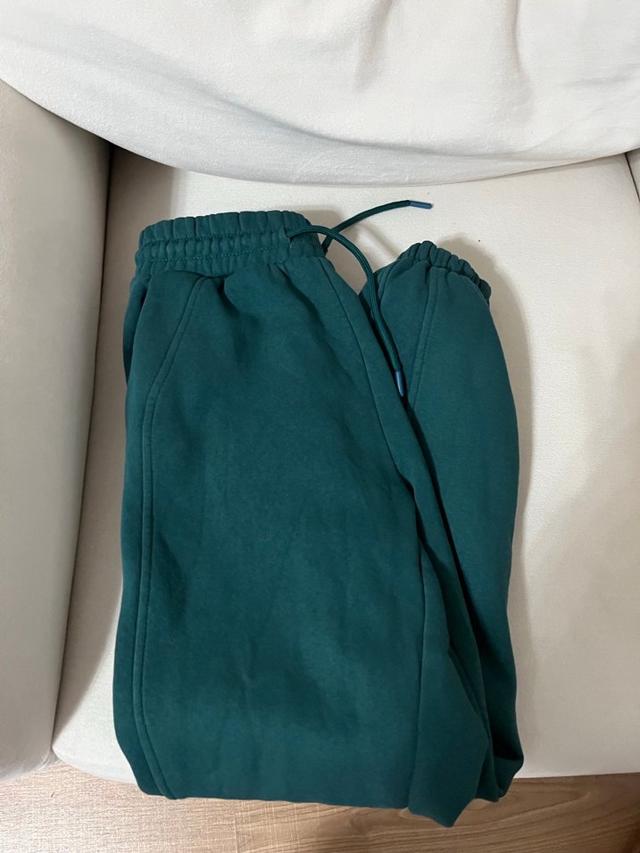 Kadın Yeşil  Rahat Eşofman Altı - Görsel 3