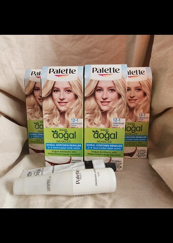 Palette Kalıcı Doğal Renkler Saç Boyası 12-1 Küllü Buzlu - Görsel 2