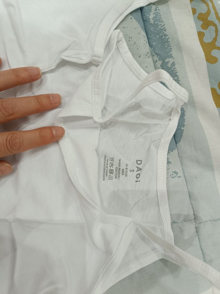 Dagi  Beyaz kız Çocuk Atlet 2li - Görsel 2