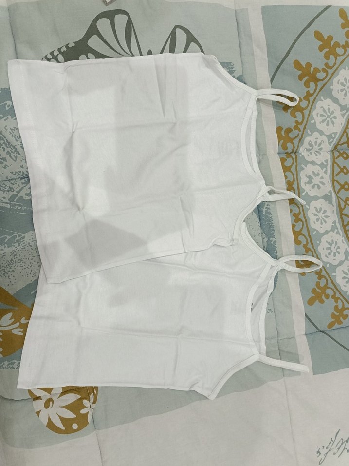 kız çocuk Beyaz Çocuk Atlet 2/li - Görsel 5