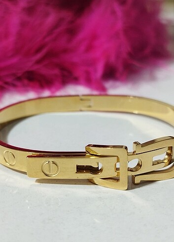 Accessorize Kemer detaylı çelik bileklik