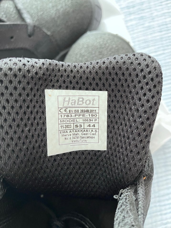 Siyah Bağcıklı iş botu - Görsel 3